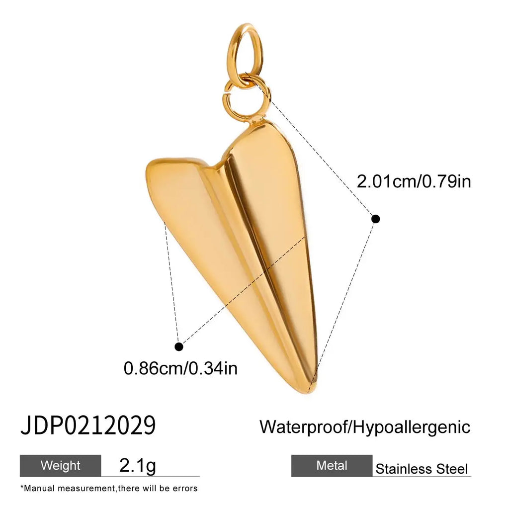 2025 Ocean Style Starfish Shell Building DIY Pendant Accessories 18K Gold-plated Stainless Steel Necklace Bracelet Accessories