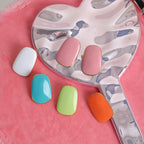 2025 Summer Colorful Geometric Square Oil Drop Earrings 18K Gold-plated Stainless Steel Women's Trendy Jewelry for Daily Holiday