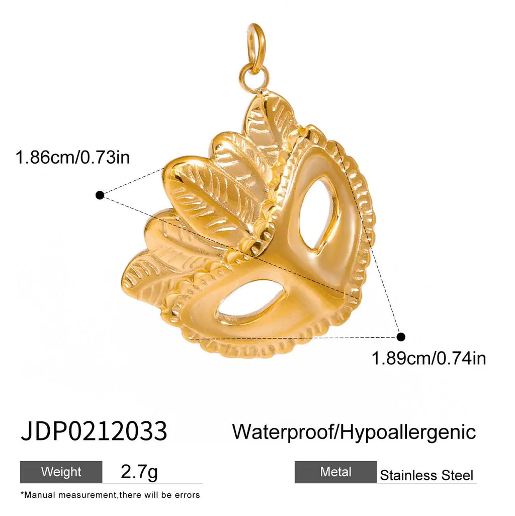 2025 Ocean Style Starfish Shell Building DIY Pendant Accessories 18K Gold-plated Stainless Steel Necklace Bracelet Accessories