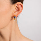 2025 Classic Trendy Wwomen's C Hoop Earrings 18K Gold-plated Stainless Steel Autumn and Winter Daily Accessories