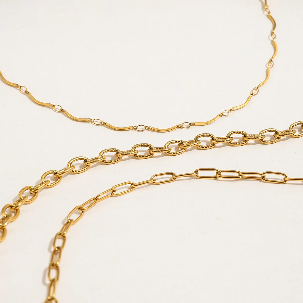 2025 Colored Oil Drop Gourmet Series Stainless Steel Pendant Accessories 18K Gold-plated Waterproof DIY Accessories